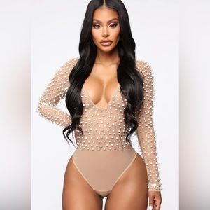 My Pearl Fashion Nova Bodysuit - NWT